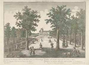 Ansicht des Buitenhofs in Den Haag
