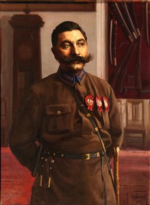 Porträt von Semyon Mikhailovich Budyonny 1883-1973, 1929