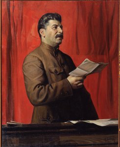 Porträt von Stalin