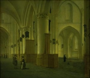 Seitenkapelle in der St.-Bavo-Kirche in Haarlem
