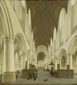 Das Innere der St.-Bavo-Kirche in Haarlem