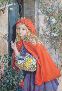 Rotkäppchen, 1862 von Isabel Oakley Naftel