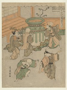 Das Noh-Theaterstück Shojo von Ishikawa Toyomasa