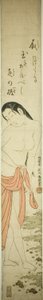 Abalone-Taucherin von Ishikawa Toyonobu