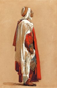 Studie eines Mannes in orientalischer Tracht
