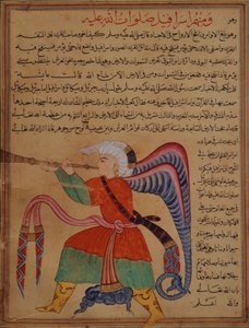 Ein Musiker, aus Al-Qazwinis 