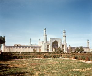 Die Masjid-i Jami oder Freitagsmoschee, gegründet 1200, wiederaufgebaut 1498 von Islamic School