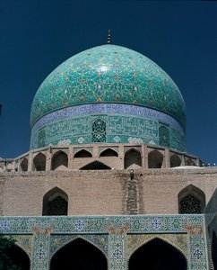 Ansicht der Shah-Moschee (auch bekannt als Imam-Moschee)