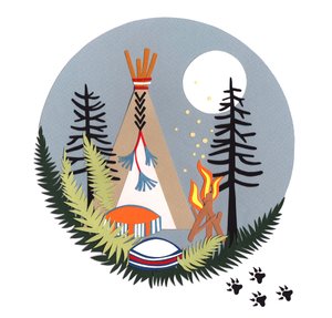 Großes Outdoor-Camping, 2016
