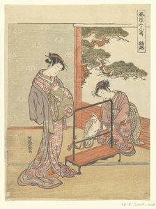 Papagei von Isoda Koryusai