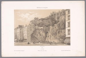 Ansicht der Statue von Johannes Kleberger in Lyon von Isodore Laurent Deroy