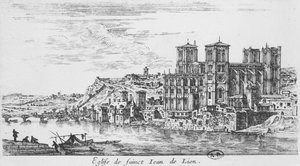 Ansicht der Kathedrale Saint-Jean, Lyon