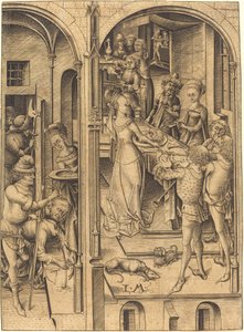 Die Enthauptung des heiligen Johannes des Täufers