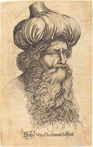 Kopf eines alten Mannes, ca. 1480-1490