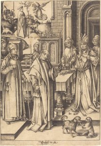Joachims Opfer von Israhel van Meckenem