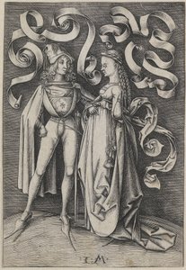 Ritter und eine Dame (Szenen aus dem täglichen Leben)