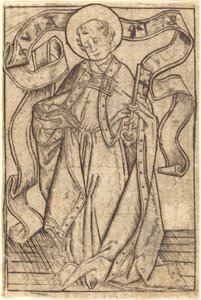 Heiliger Petrus, ca. 1465 von Israhel van Meckenem