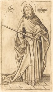 Paulus (?) oder Matthäus (?) von Israhel van Meckenem after Master E.S.
