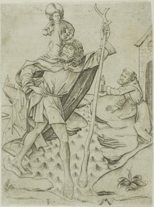 Sankt Christophorus von Israhel van Meckenem the younger