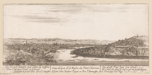 Ansicht von Lyon vom Kartäuserkloster aus