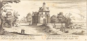 Die Grotte von Meudon von Israël Silvestre
