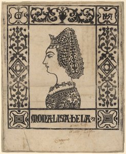 Mona Lisa Bela von Italian 15th Century