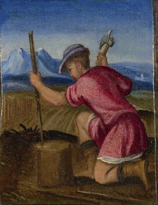 Die Arbeiten der Monate: Februar, ca. 1580