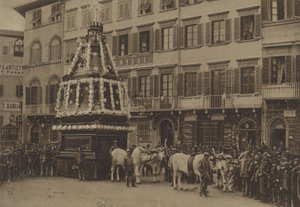 Karsamstag, Florenz von Italian Photographer