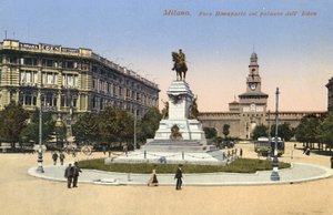 Mailand, Italien, Foro Bonaparte, Palazzo Dell Eden von Italian Photographer