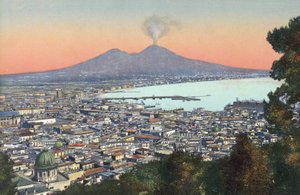 Neapel, Italien, Vesuv von Italian Photographer