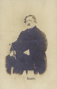 Porträt von Gioachino Rossini