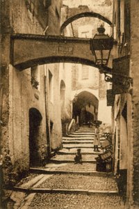 San Remo, Altstadt, Via Santa Brigida von Italian Photographer