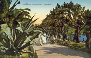 San Remo, Italien, Giardini Del Imperatrice