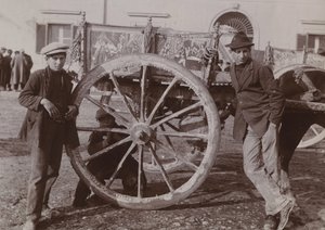 Typischer sizilianischer Karren, 1920