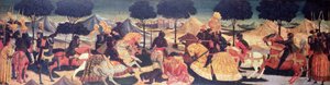 Ein Turnier, Florentiner Schule von Italian School