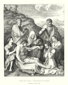 Andrea del Sarto, Kreuzabnahme, Sammlung des Palazzo Pitti von Italian School