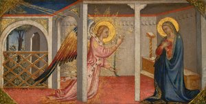 Verkündigung, Florenz, frühes bis mittleres 15. Jahrhundert von Italian School