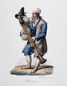 Dudelsackspieler, Italien