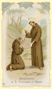 Segen des Heiligen Franz von Assisi