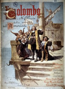 Buchumschlag über Christoph Kolumbus zum 4. Jahrhundert der Entdeckung Amerikas