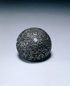 Kolbenkappe von einer Steinschlosspistole, um 1650-60 von Italian School