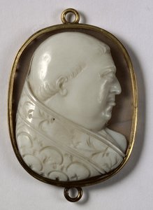 Kamee von Papst Leo X. (1475-1521)
