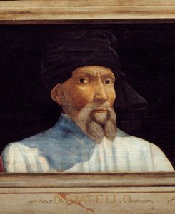 Cassone mit 5 Porträts des Meisters der Florentiner Renaissance (Detail)