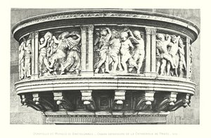 Donatello und Michele di Bartolommeo, Außenkanzel der Kathedrale von Prato von Italian School