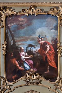 Elija der Prophet und die Witwe von Zarephath von Italian School
