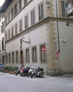 Fassade der Casa Buonarroti
