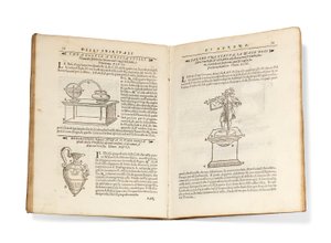 Erstausgabe von Aleottis Übersetzung von Heros Pneumatiken