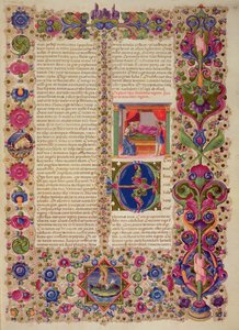 Das dritte Buch der Könige, aus der Borso d