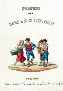 Frontispiz (farbige Gravur)