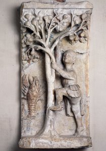 Obsternte, Allegorie des Monats Juni oder Oktober von Italian School